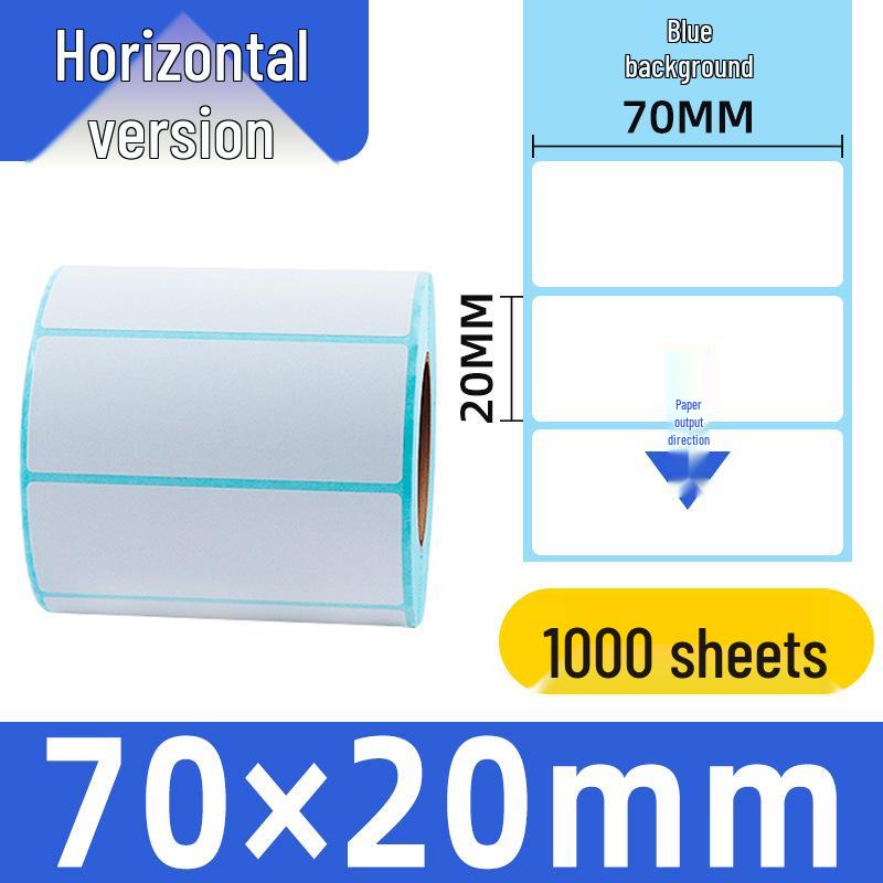 Durable 100x100 Self-Adhesive Thermal Label Paper for Supermarket Barcodes & Express Waybills