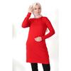 Combed Cotton Tunic 10645-10 Red