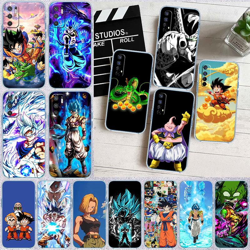 Anime Dragon Ball Goku Transparent Phone Case for Motorola Moto G10 G20 G30 G31 G32 G34 G35 G41 G42 G50 G51 G52 G55 G60 G60S