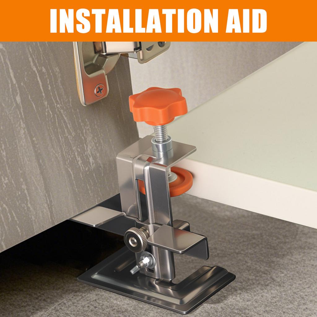 Polohovací šablona pro montáž dvířek skříněk Nastavitelná délka Nerezová ocel Kování Montážní nástroj pro přesné vrtání