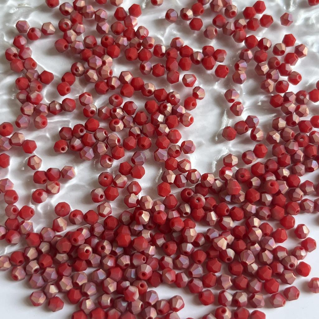 4mm Rhombus Loose Beads for DIY Jewelry: Bracelets, Necklaces, Earrings