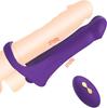 Dual Head Vibrating Dildo with Penis Ring Penis Butt Plug Vibrator with Remote Control 10 Modes Female Clitoral G-Spot Stimulator Adult Sex Toys