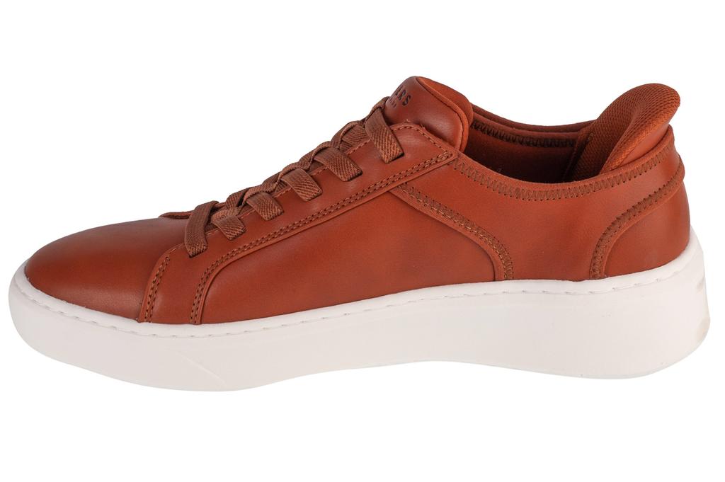 Skechers Slip-Ins: Court Break - Suit Sneaker, Mens Brown Sneakers