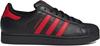 Superstar II Core Size JQ2309, Black/Better Scarlet/Core Black, 26.5cm