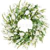 Artificial Flower Wreath Easter Valentines Day Hotel Restaurant Door Decorations