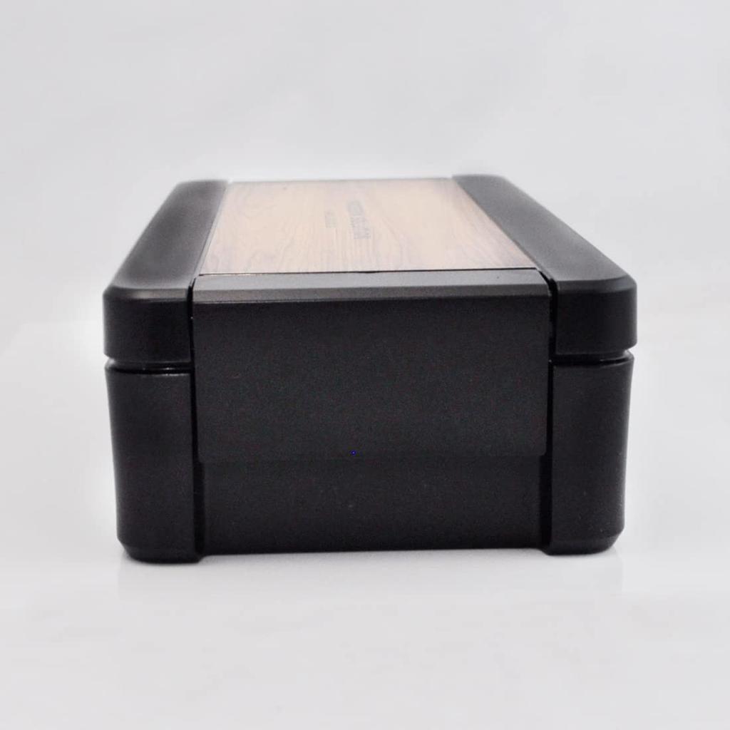 Iwasaki Kogyo Bento 1 850ml with Cooler Easy Care Men's Box, Tier, Capacity, Bag, Wood,
