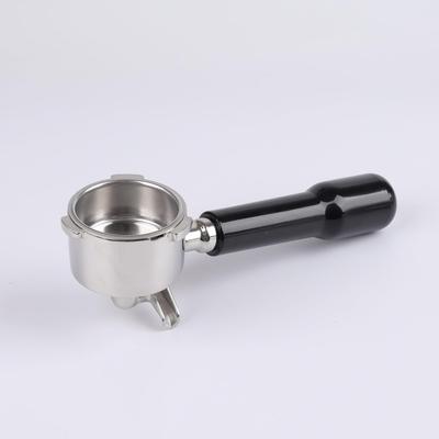 51mm Portafilter 3 Ears with Double Spout Compatible for Delonghi Dedica EC680/EC685/EC785/EC820/EC850/EC860-ABS Handle
