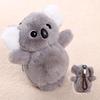 Rabbit Animal Doll Keychain Raccoon Plush Toys Small Pendant Capybara Plush Keychain  Kids Gifts