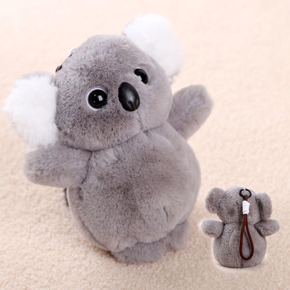 Rabbit Animal Doll Keychain Raccoon Plush Toys Small Pendant Capybara Plush Keychain  Kids Gifts