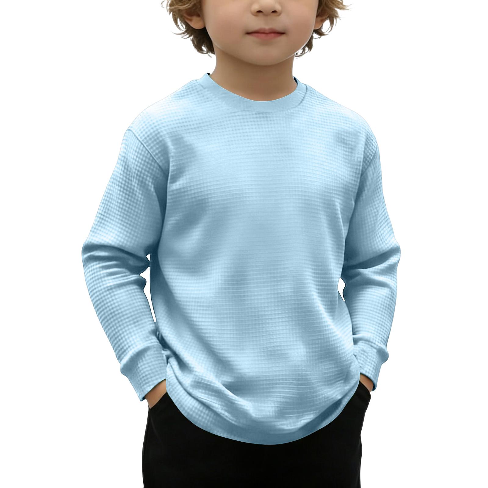 

Children s Printed Long Sleeve O-Neck Top Daily Casual T-shirt 150