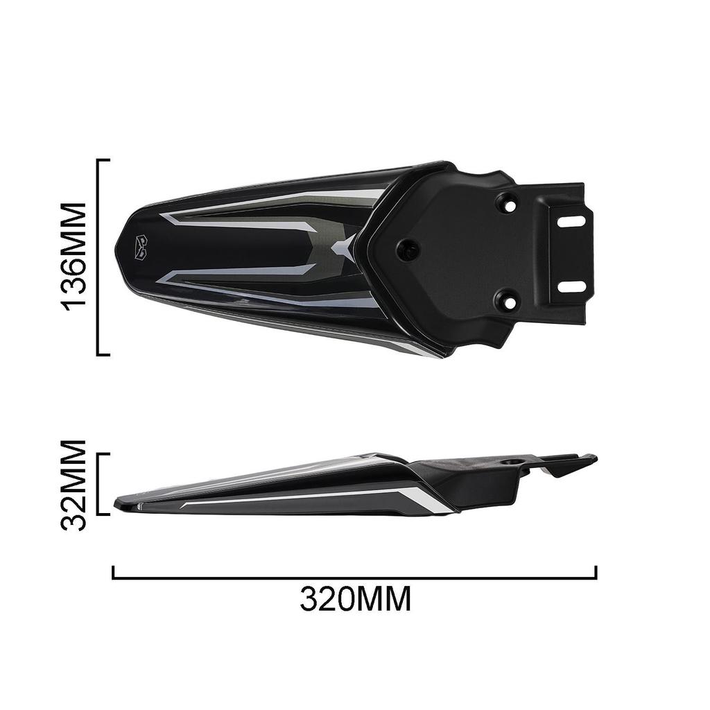Premium PP Rear Tail Cover for TALARIA MX3/MX4 Motorcycles
