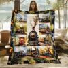 Train Blanket Vintage Locomotive Art Soft Fleece Throw Gift Home Decor Railroad Theme