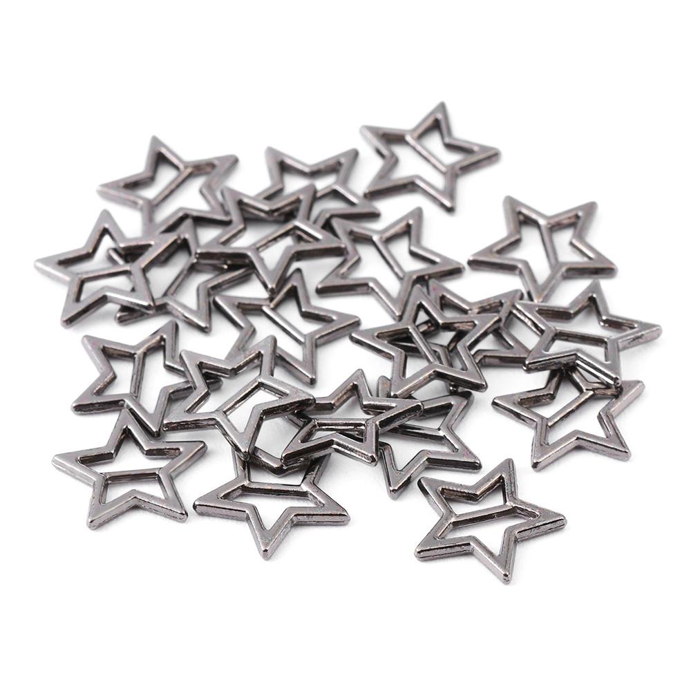 4 Colors Stuffed Toys Doll Bags Accessories Tri-glide Star Buckle Belt Buttons Diy Dolls Buckles