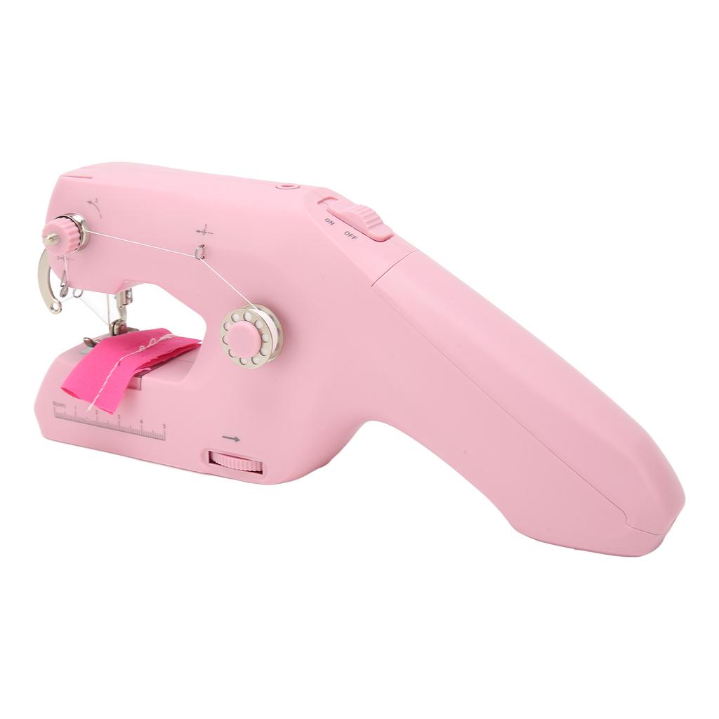 Electric Sewing Machine Handheld Crafting DIY Electronic Sewing Device for Travel Home