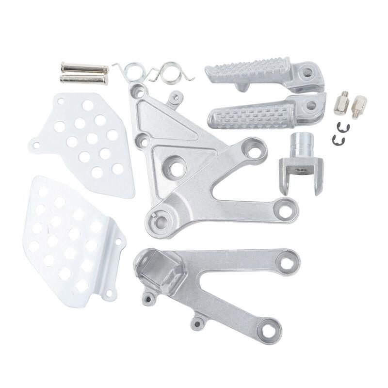 Motorcycle Front Driver Footrest Foot Pegs For Honda CBR 600RR 600 RR 2003-2006 2004 2005 серебряный