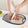 Panda Dual-Sided Cutting Board: 304 Stainless Steel & Plastic for Food Separation, Baby Food & Fruit Prep
