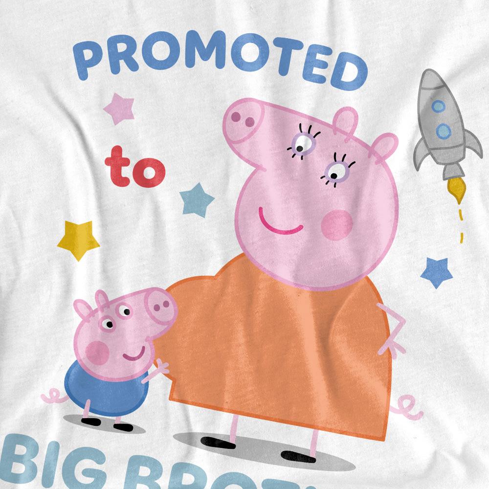 Peppa Pig Childrens/Kids Promoted To Big Brother T-Shirt