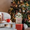 Christmas Calendar Countdown Wooden Festive Ornaments Advent Gift By Christmas