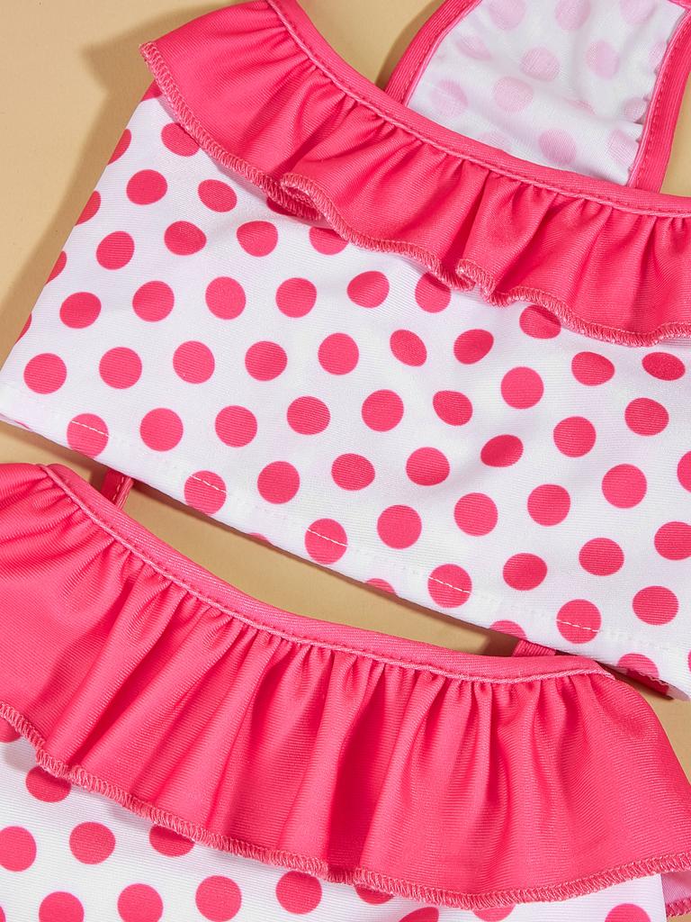 Dog Dress for Small Dogs Cool Costume Polka Dots Puppy with  Doggie Pet Clothes Swimwear Ruffle Apparel for Dogs Cats Spring Sum