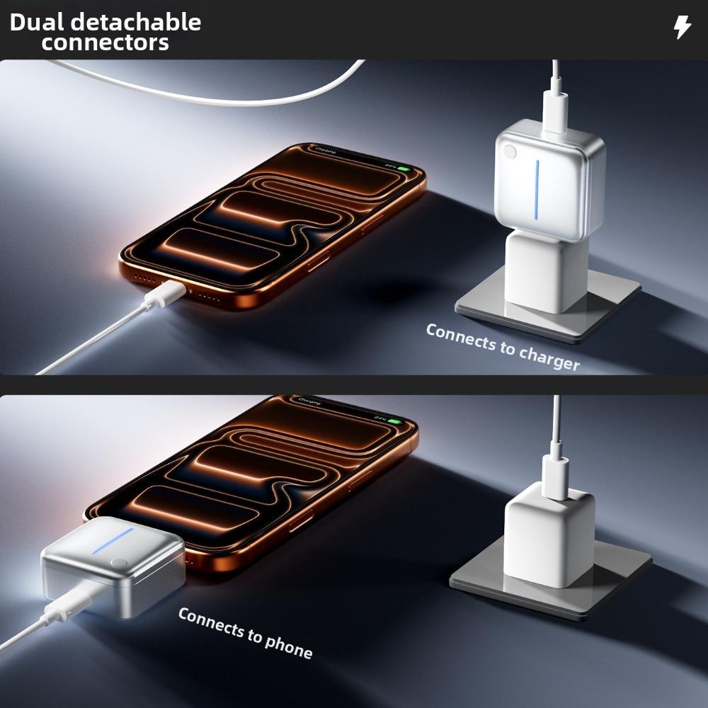 Auto Pop-off Auto Cut Off Charging Adapter Type-C Auto-Eject Charging Adapter Home Charging