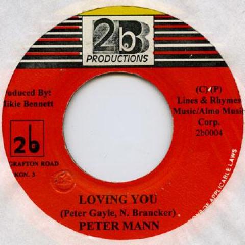 

7inch Record PETER MANN - Loving You 2B 1995 Jamaica Reggae, Ska & Dub