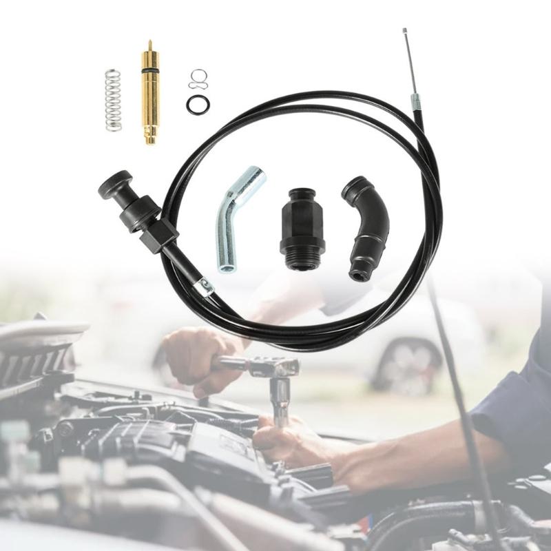 Carburetor Choke Cable & Piston Choke Starter Valves Carburetor Accessory Smooth Acceleration & Stability for TRX500FA