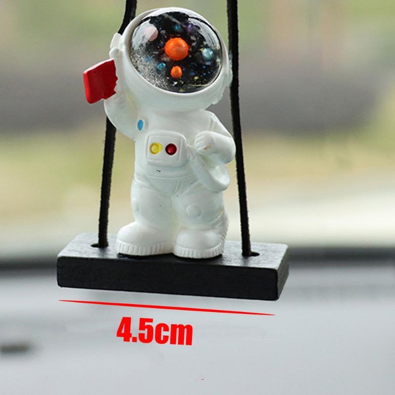 Pandantiv Astronaut Balansând pentru Mașină, Decor Agățat pentru Oglinda Retrovizoare a Mașinii, Ornamente, Astronaut Drăguț, Accesorii pentru Decorarea Interiorului Mașinii