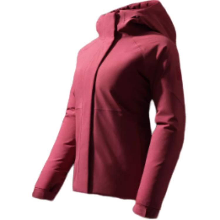 Anta X China National Geography Collaboration Outdoor Series Solid Color Zipper Hooded Versatile Sports Down Jacket Women outerwear 162546901-5