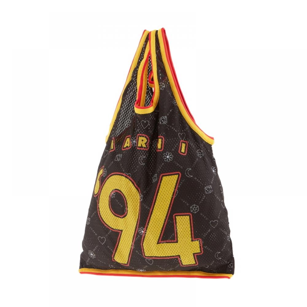 Marni Shmq0036a2 P4929 Zo429 Marni Gram Print Tank Top Shopping Tote