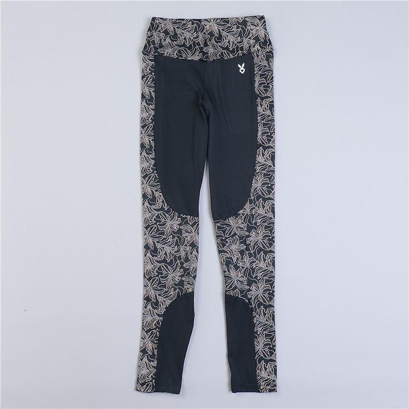 

Оригинальный заказ внешней торговли Брюки для йоги с высокой талией Женские 7.16 L79738 Принт Контрастный цвет Эластичные Облегающие Брюки для упражнений Тренировочные Брюки Тренд 1 Picture color S