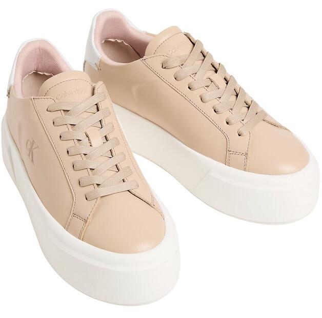 Calvin Klein Flatform Lace Up LTH Mg Sneakers