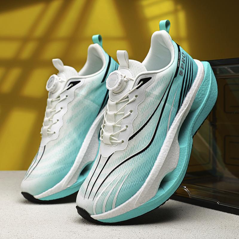 

Цветные кроссовки для мальчиков и девочек, мужские и женские спортивные кроссовки, обувь для тестирования тела для учащихся начальной и средней школы, сетчатая дышащая карбоновая подошва 45