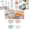 Spacious Pull-out Refrigerator Storage Box For Tidy Food Organization And Space Saving