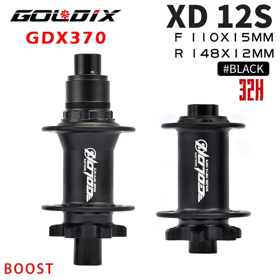 Goldix M370 Boost 32-Hole Mtb Thunder Masses Bicycle Hub Ratchets Cube Pro 7 32 Holes Cube 12X148 Rear Front 15X110 Ratchet 36T