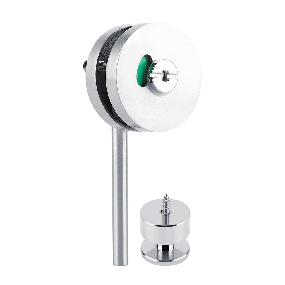 Zinc Alloy Door Lock Bolt Vacant Engaged Privacy Indicator Lock for Public Toilet Restroom