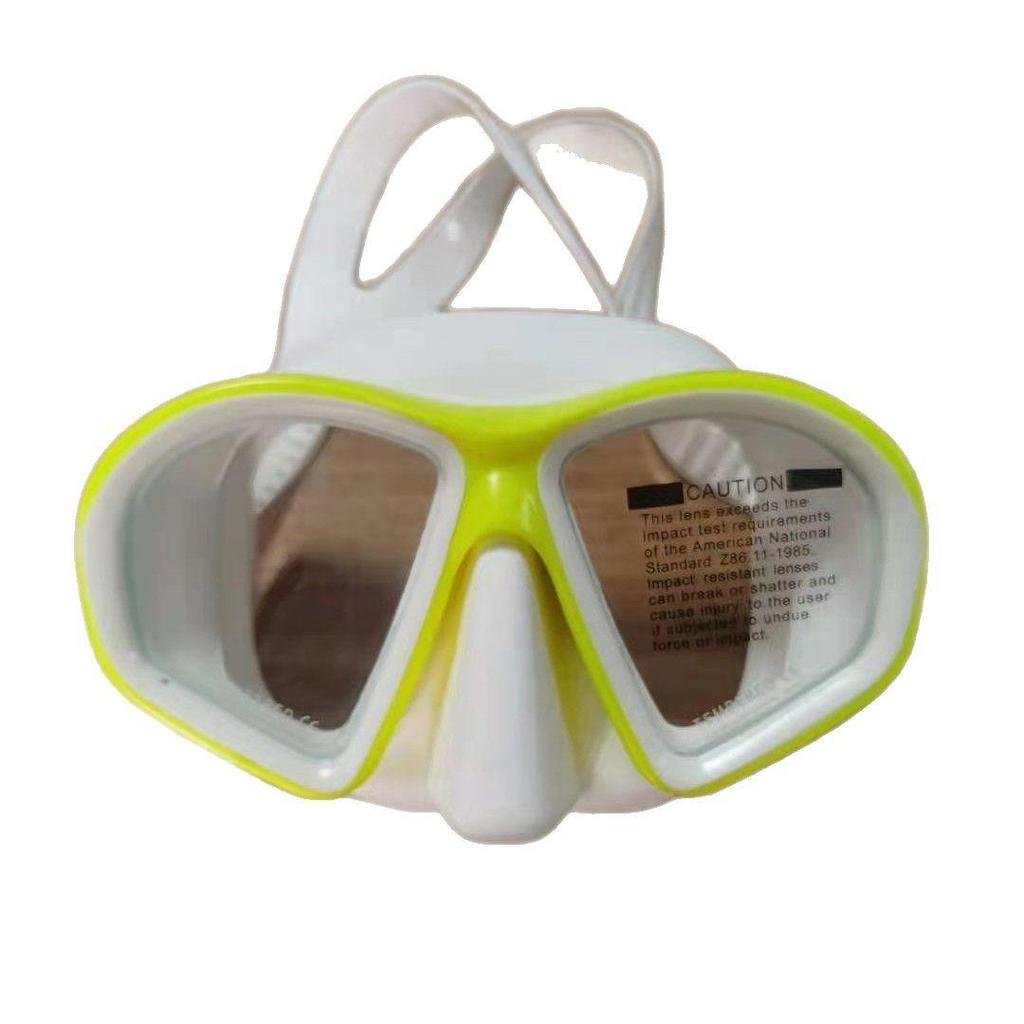 Adult Diving Mask with Tempered Glass and Silicone Seal