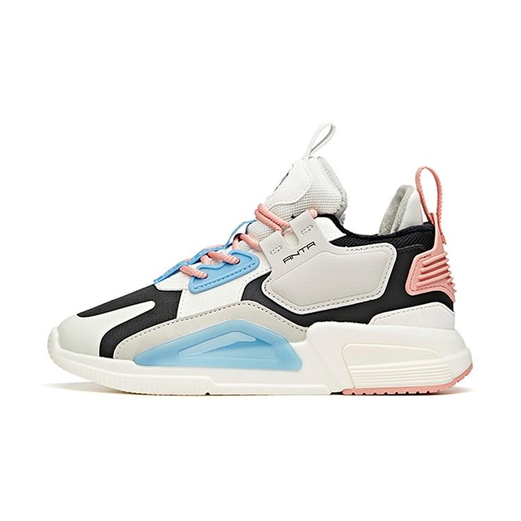 (WMNS) ANTA Life Series Low Top  White Black Blue Red  Women s 122048984-6 EU 37.5