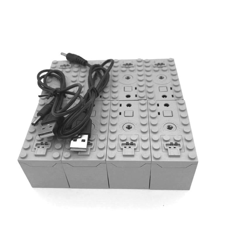 Rechargeable Battery Box 8878 -1 54599 Moc Building Blocks Cars Motor Toys Compatible With 84599 64227 58122 58123B Parts Toys