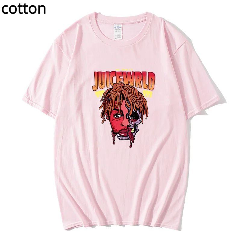 T-Shirt Rap Men'S Cool Street Fashion Trend T-Shirt Pattern Print T-Shirt Hip-Hop Top T-Shirt