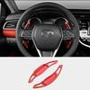 2pcs Shift Paddle Extension Steering Wheel For Toyota Camry 2018-2023 Red Alloy