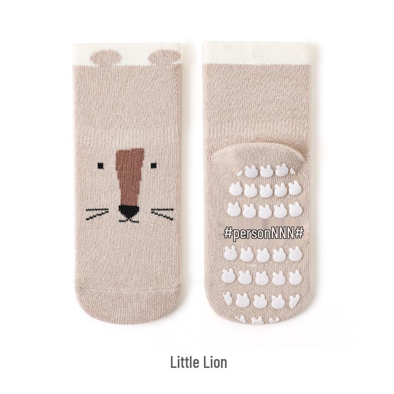 25 Pairs of New Spring Cartoon Dot Baby & Toddler Combed Cotton Socks