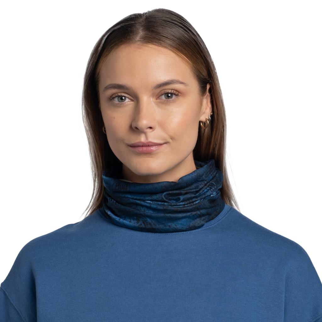 Buff Original Ecostretch Tube Scarf, Unisex navy Neck warmer