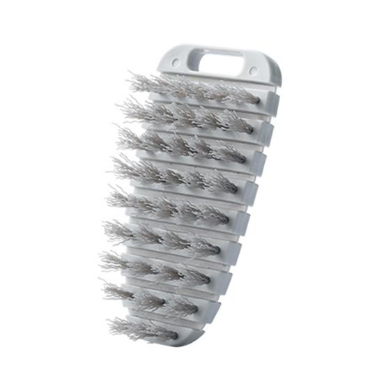 

Многофункциональная щетка для чистки с мягкой щетиной из полипропилена, щадящая щетка для фруктов, кухонные принадлежности серый