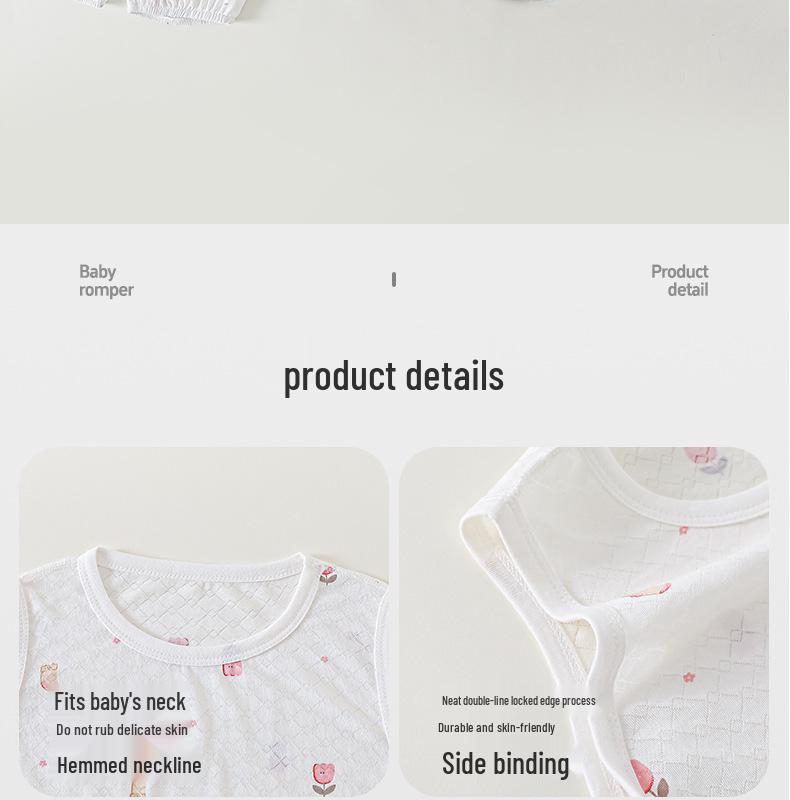Bamboo Baby Boy Summer Two-Piece Clothing Set