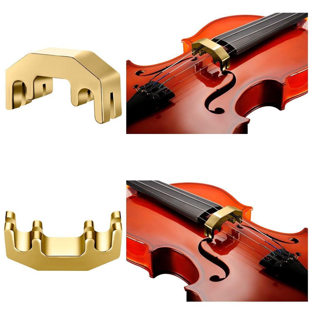 Viooldemper Metalen Viooldemper Geluiddempende Demper Geluidloze Viool Accessoire