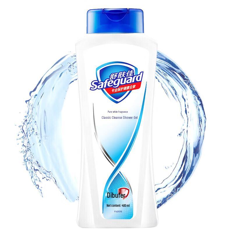 Safeguard Classic Pure Clean Shower Gel, Pure White Fragrance