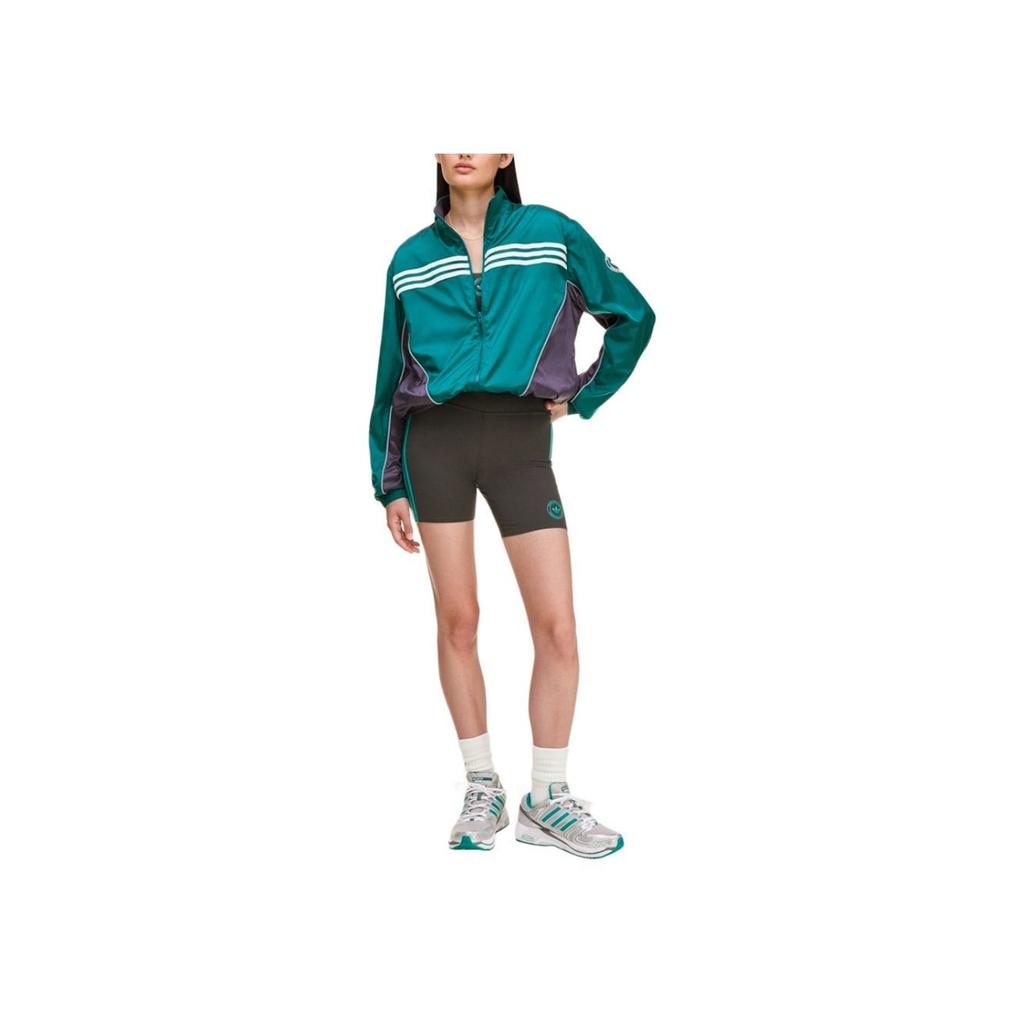 Adidas x Sporty & Rich Windbreaker Wild Pine Women Outerwear Green KA7990