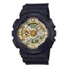 G-Shock GA-110CD-1A9JF Men's Watch, Black/Silver & Gold