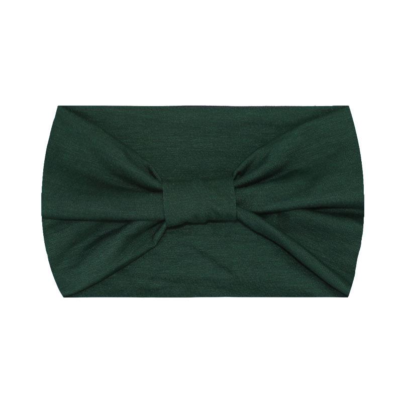 European & American Wide Elastic Yoga Headband - Sweat-Wicking & Absorbing for Fashionable Sports & Cycling