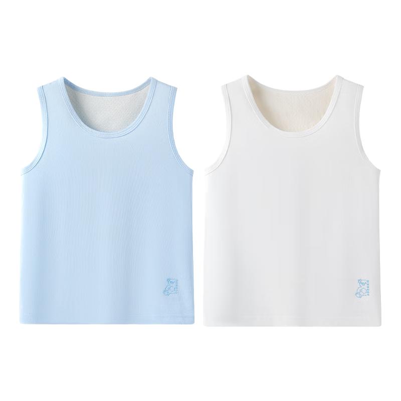 YEEHOO Kids  Pure Cotton Antibacterial Vest (2-Pack) 130
